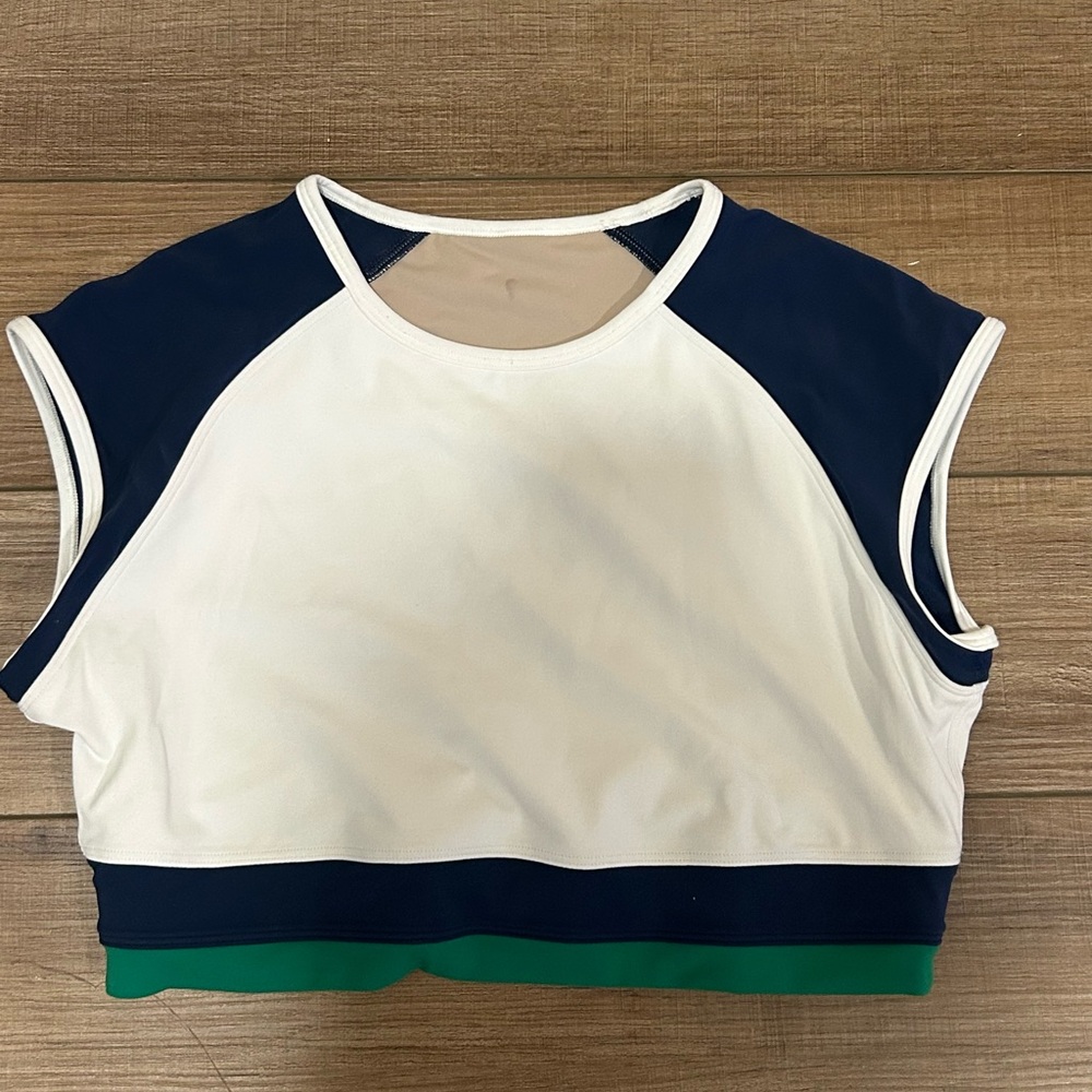 Lululemon Nulu Cropped Short-Sleeve Shirt